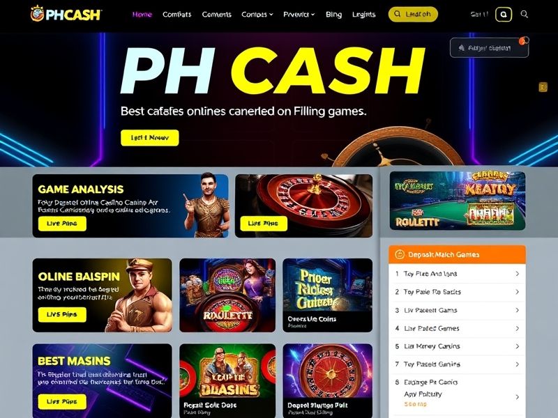 Welcome to phcash.com, the official Philippines-based gambling platform offering a wide range of real money casino games, sports betting, and exclusive promotions. Play safely and win big with provably fair and licensed services.